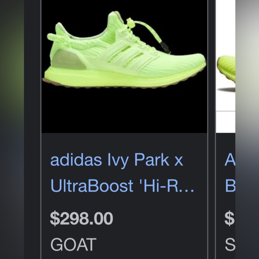 Adidas Ivy Park Ultra Boost. w/ bag tag and dust bag - Picture 2 of 2